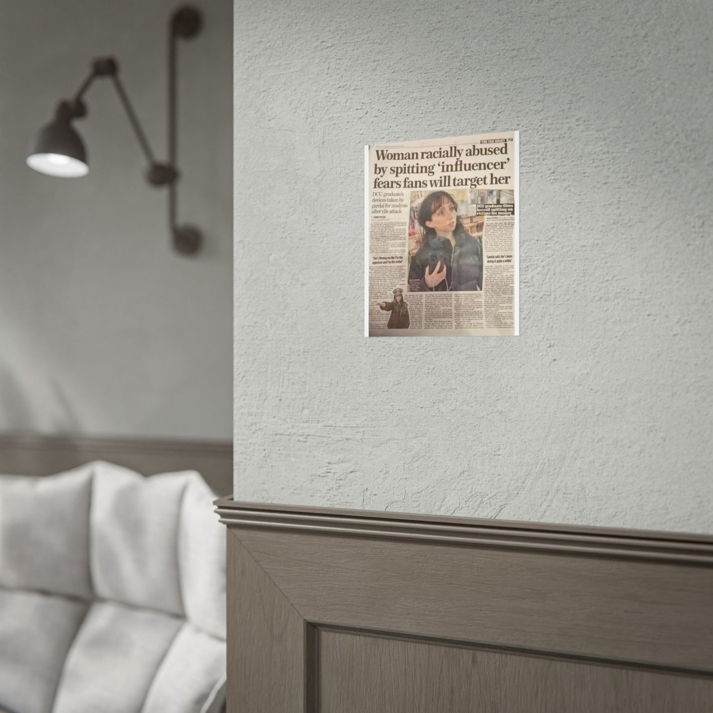 SPITTING INFLUENCER POSTER